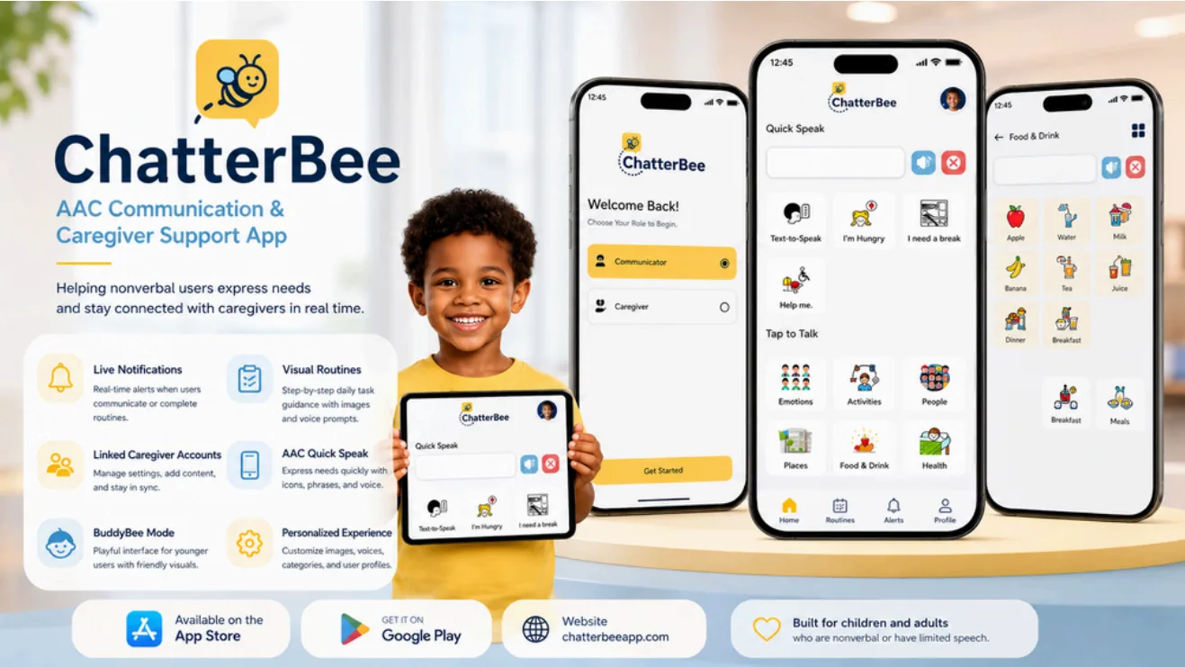 ChatterBee, Mobile app