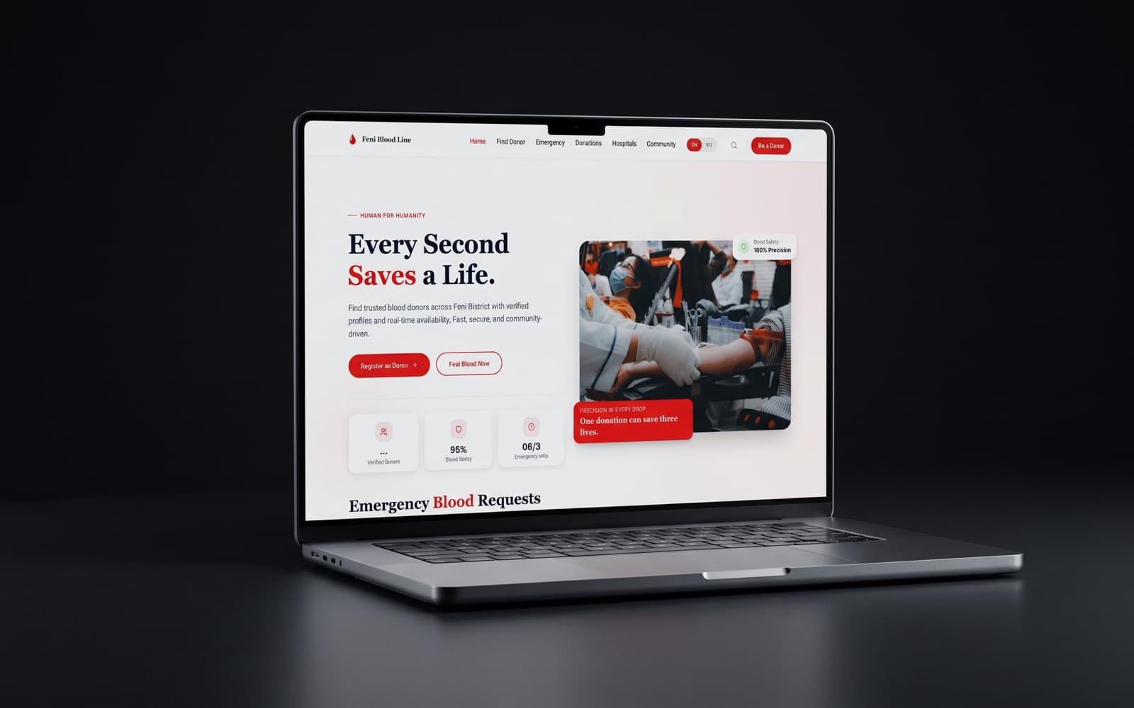 Feni Blood Line, Web platform