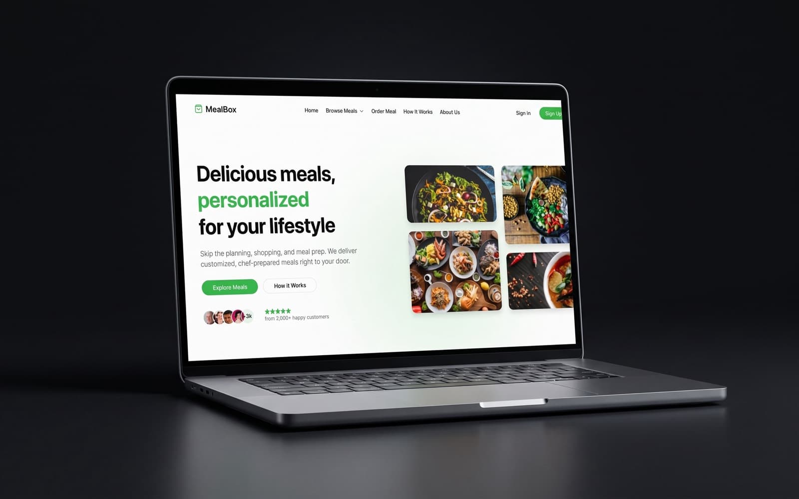 MealBox, E-commerce platform