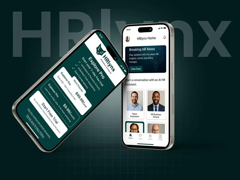 HRlynx, Mobile app · AI